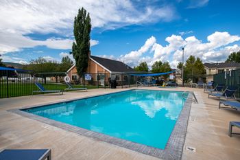 Swimming pool and sun deck